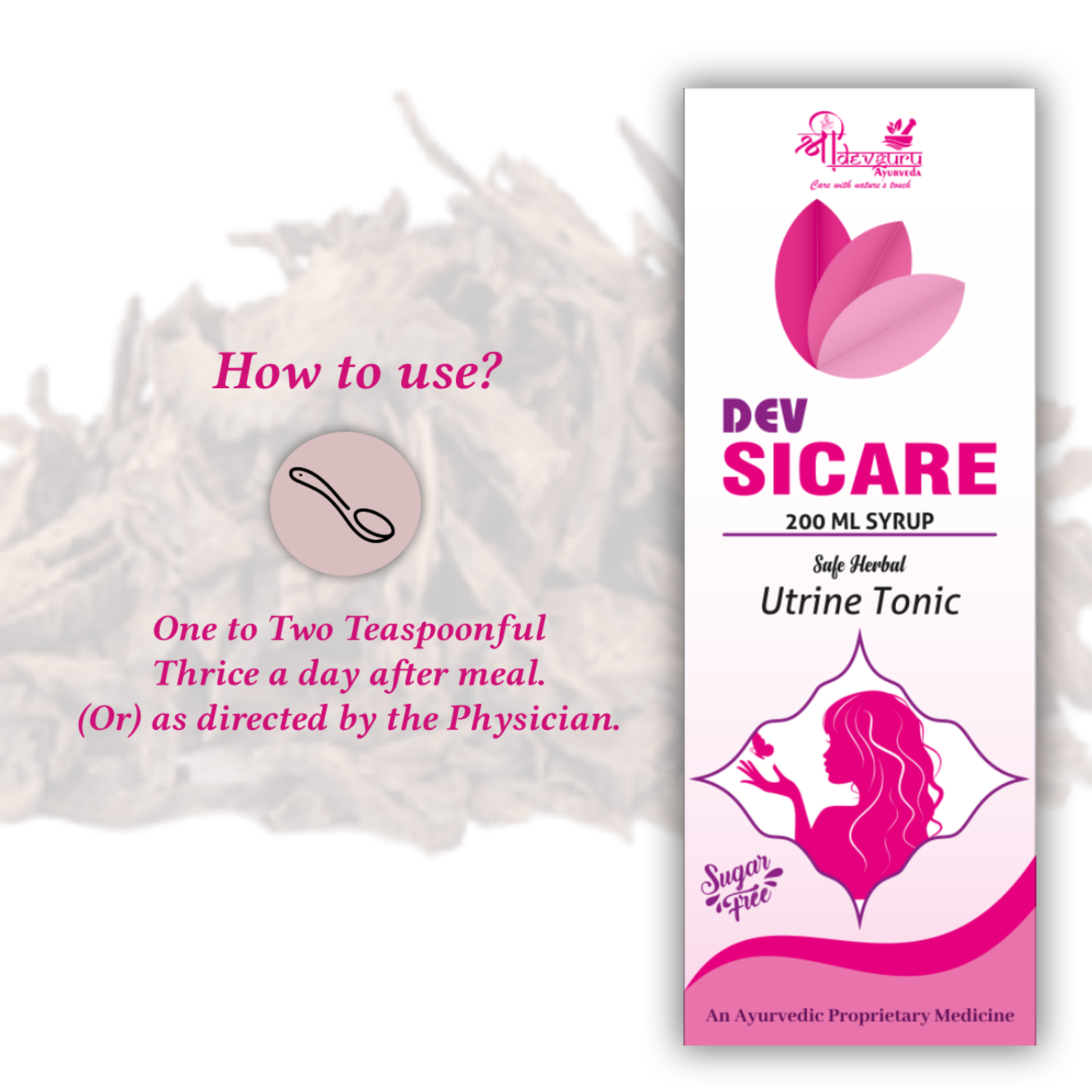 Dev Sicare | Ayurvedic Woman Tonic | Natural Support for Women Health