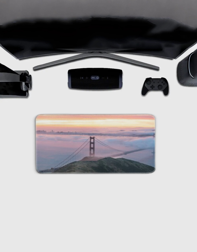 Gamepad | Mousepad | 80 x 60 cm | 3mm Thickness | Anti-Slip Grip | Ideal For Long Gaming Sessions