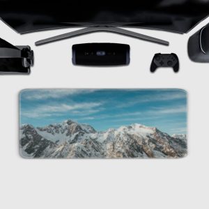 Gamepad | Mousepad | 60 x 30 cm | Mountain Range | Ideal For Long Gaming Sessions | Anti-Slip Grip