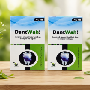 DantWah Herbal Tooth Drops | Advanced Oral Care for Teeth & Gums | Pack of 2