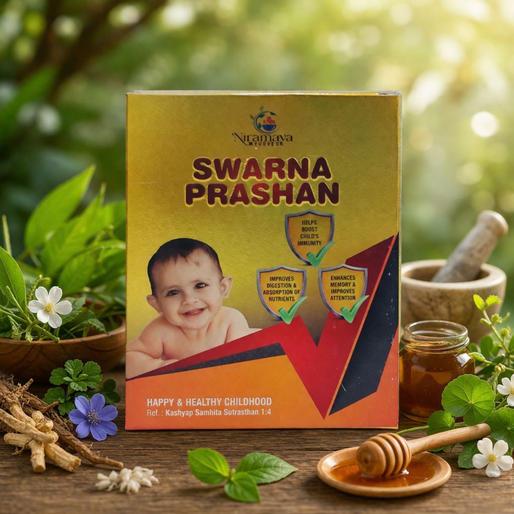Swarna Prashan | Enhances Child's Digestion and Memory | Ayurvedic Immunity Booster for Kids (15 ml)