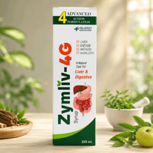 Zymliv-4G | Velgret Healthcare | Natural Care for Liver & Digestive System (225ml)